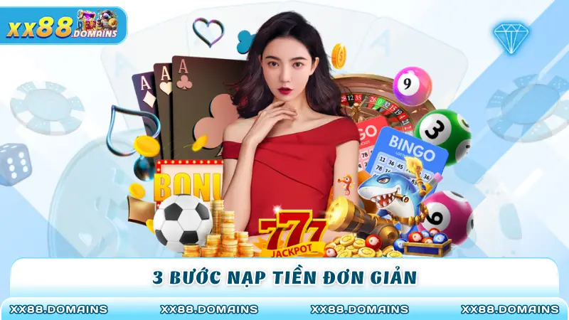 3 bước nạp tiền đơn giản
